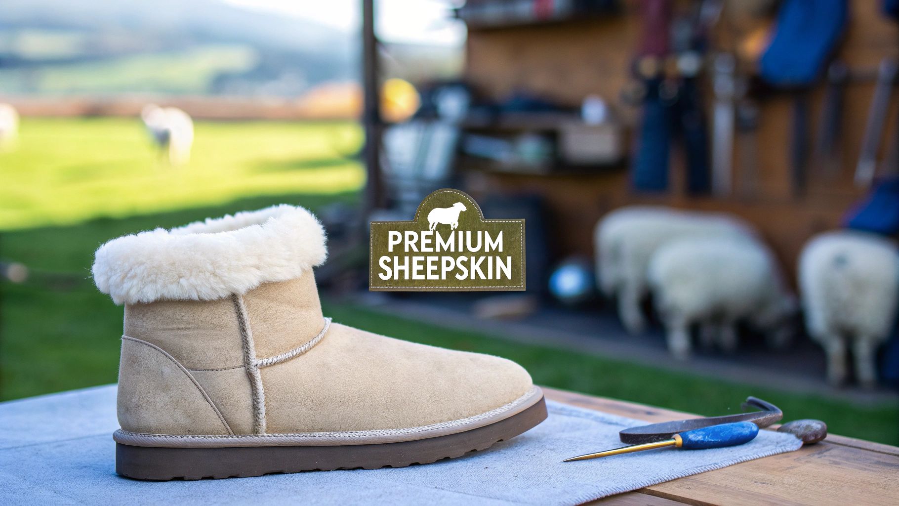 Premium Australian Made Sheepskin – Luxury & Comfort