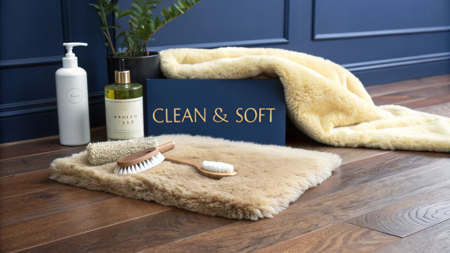 How to Clean a Sheepskin Rug and Keep It Soft