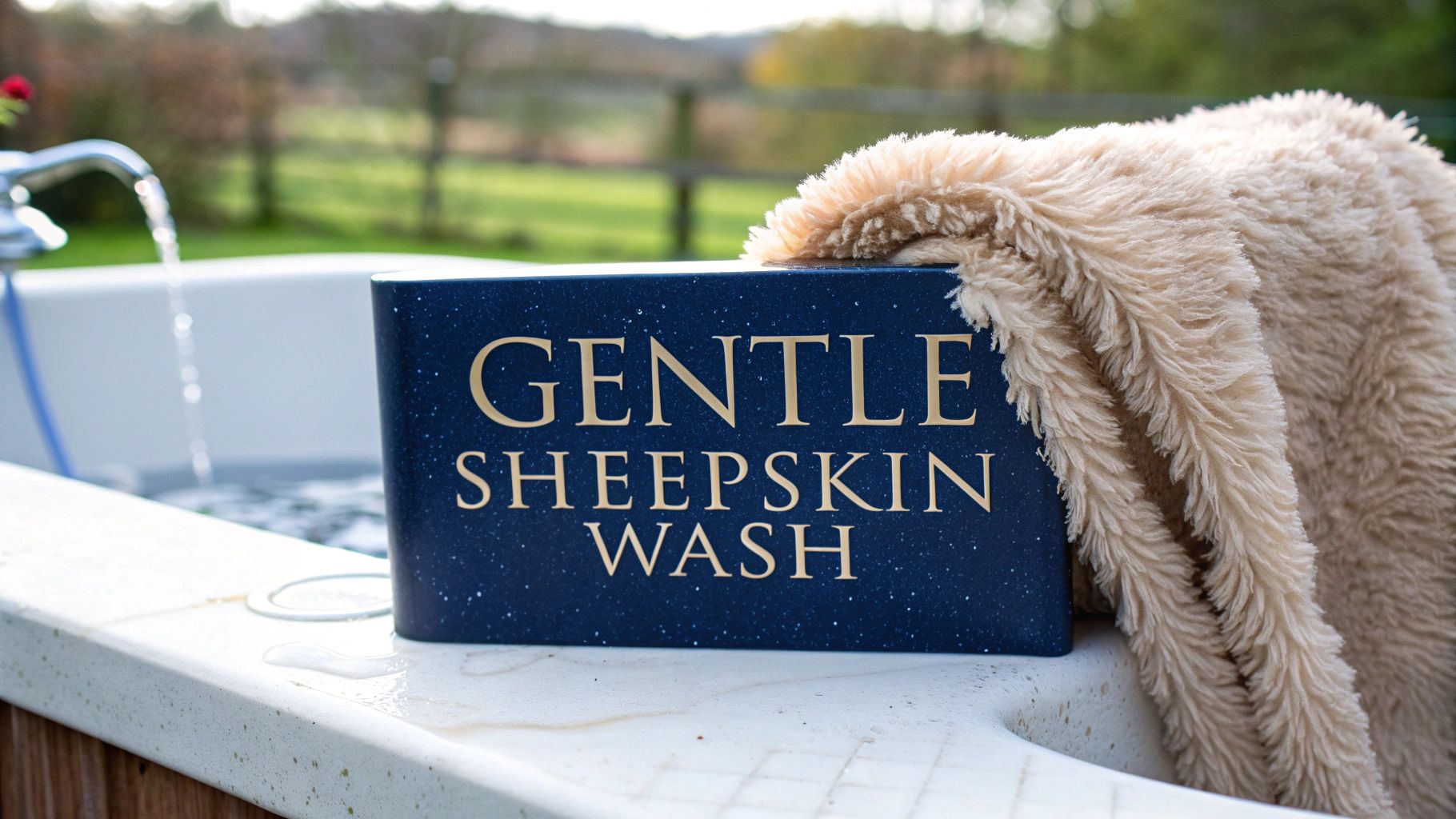 How to Wash a Sheepskin Without Ruining It