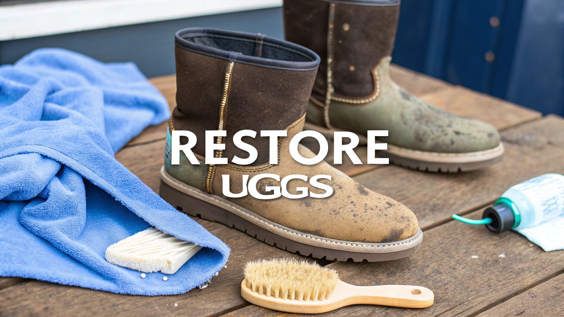 How to Clean Water Stained Uggs and Restore Them