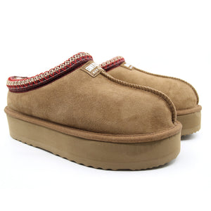 SNUGGYZ® Kenzie Platform UGG Slippers Australian Made