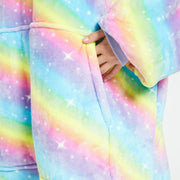 Rainbow Hoodie Blanket