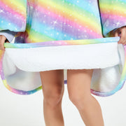 Rainbow Hoodie Blanket