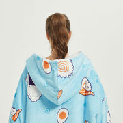 Sushi Hoodie Blanket