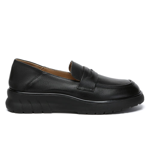 Leather Slip-On Loafers