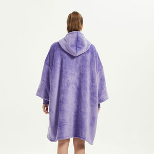 Purple Hoodie Blanket