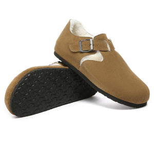 Adjustable Buckle Clog Slippers