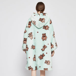 Bear Hoodie Blanket