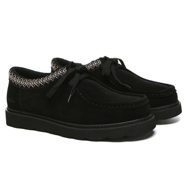 Men Leather Kenzie Lace Up Casual Shoes