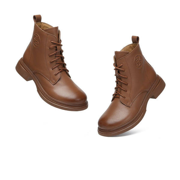 Gabriela Lace-Up Leather Ankle Boots - UGG Direct Online