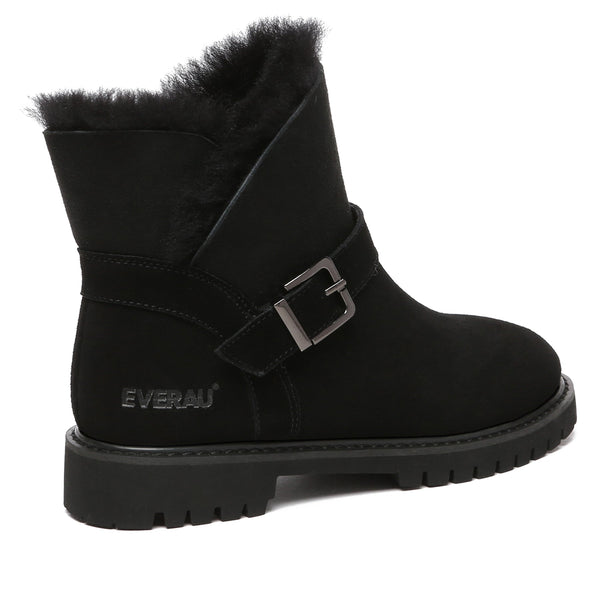 Women Buckle Mini UGG Boots