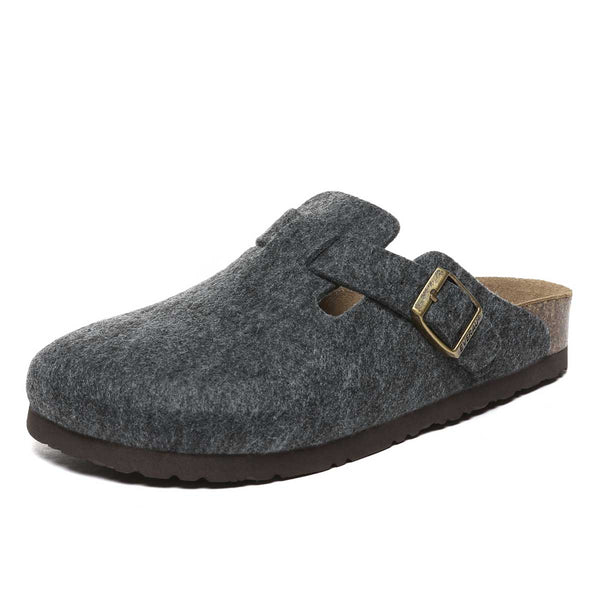 Brynna Birkie Buckled Straps Slipper - Snuggyz