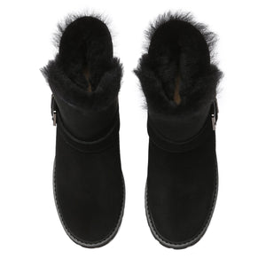 Women Buckle Mini UGG Boots