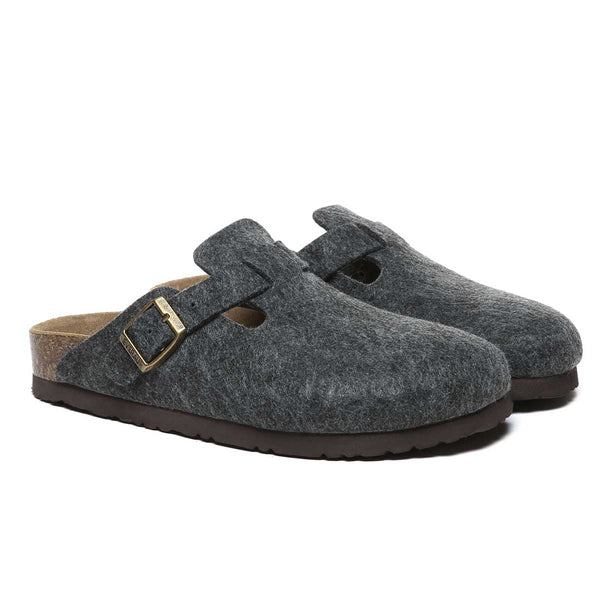 Brynna Birkie Buckled Straps Slipper - Snuggyz