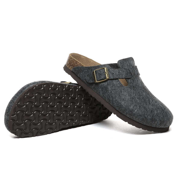 Brynna Birkie Buckled Straps Slipper - Snuggyz