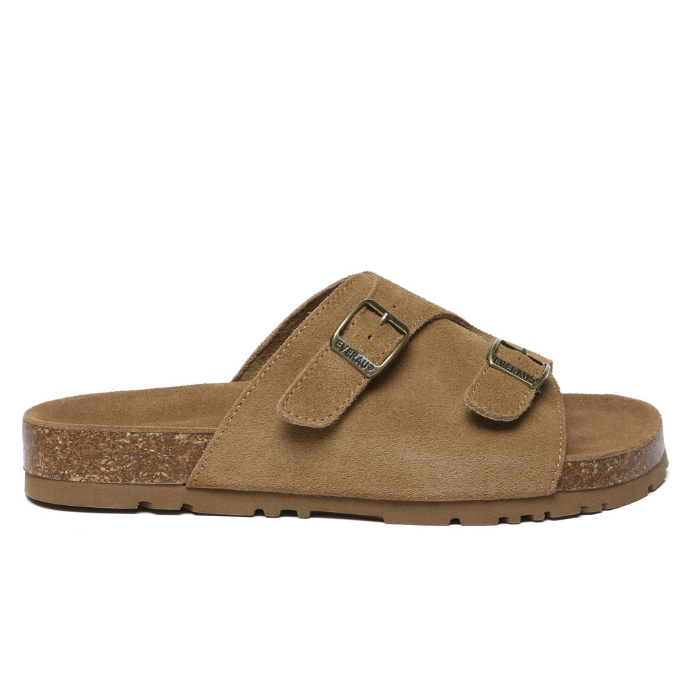 Alexis Suede Birkie Slides - Snuggyz