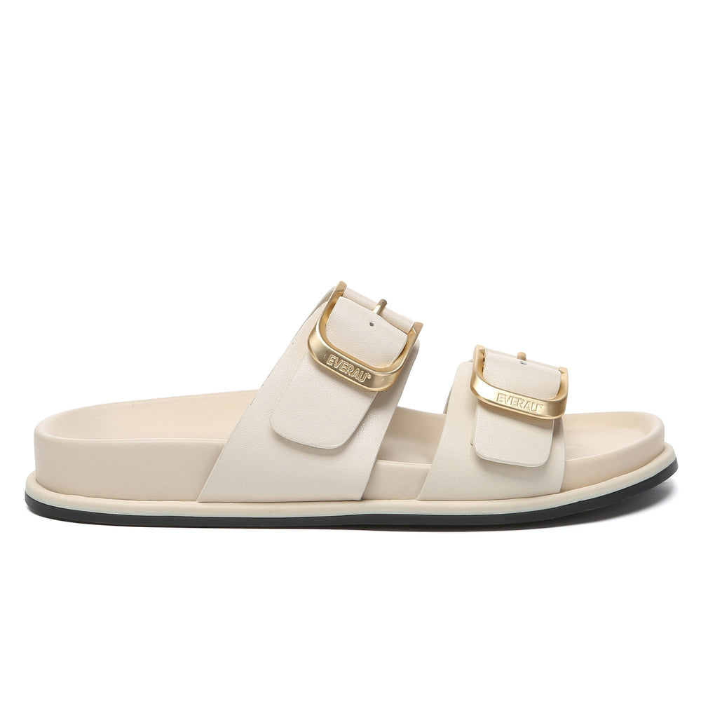 Manisha Buckle Leather Sandals