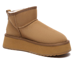 Ultra Mini Platform Sheepskin Winter Boots