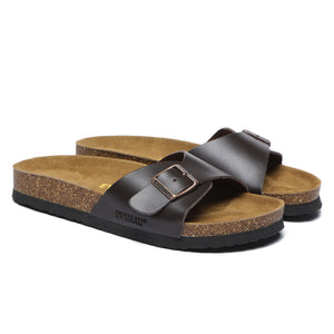 Summer Leather Slides