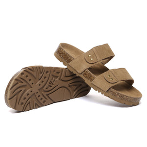 Aurelia Birkie Suede Slides