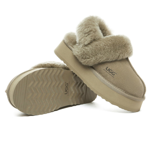 Dua Straps UGG Platform Slippers