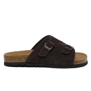 Alexis Suede Birkie Slides