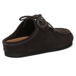 Vance Suede Casual Slip-On Slippers