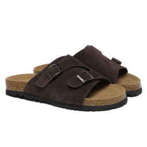 Alexis Suede Birkie Slides - Snuggyz