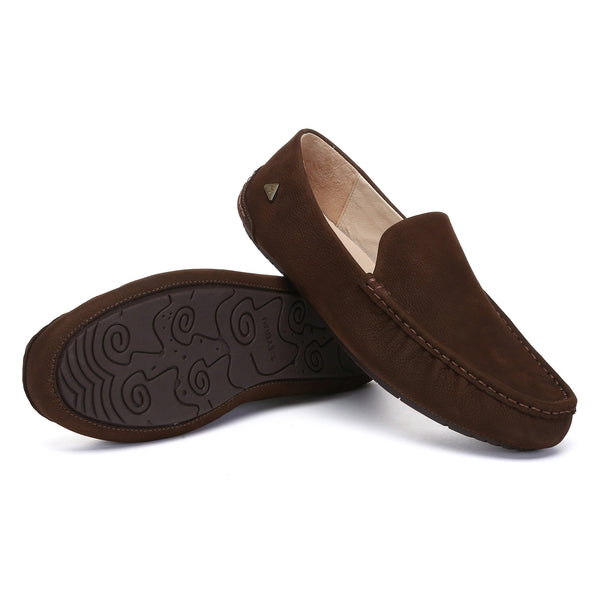 Men Moccasin Casual Slip On Loafers