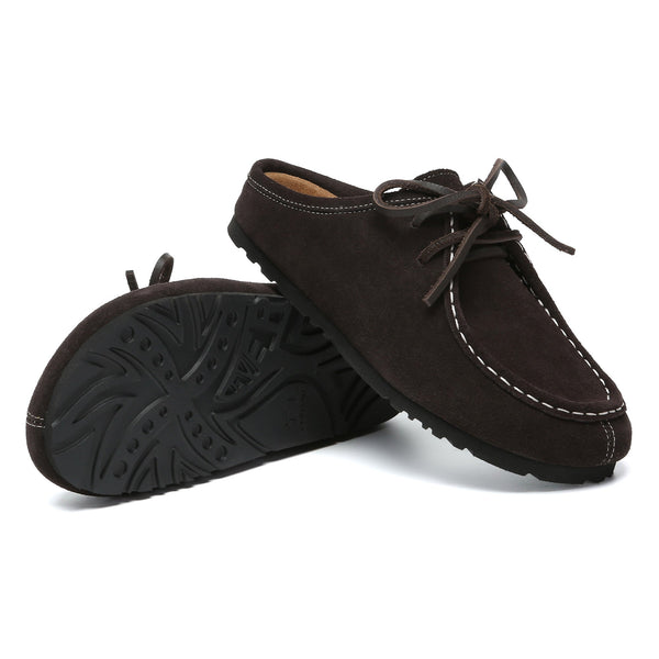 Vance Suede Casual Slip-On Slippers