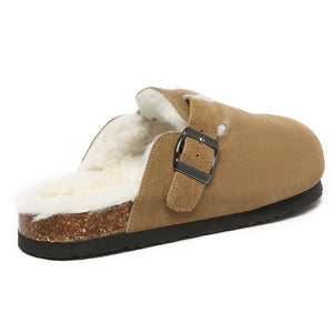 Simona Adjustable Buckle Slides - Snuggyz