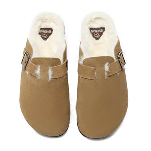 Simona Adjustable Buckle Slides - Snuggyz