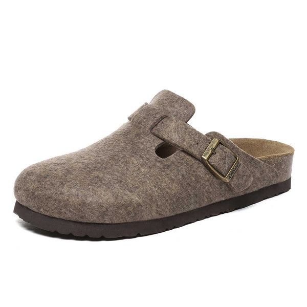 Brynna Birkie Buckled Straps Slipper - Snuggyz