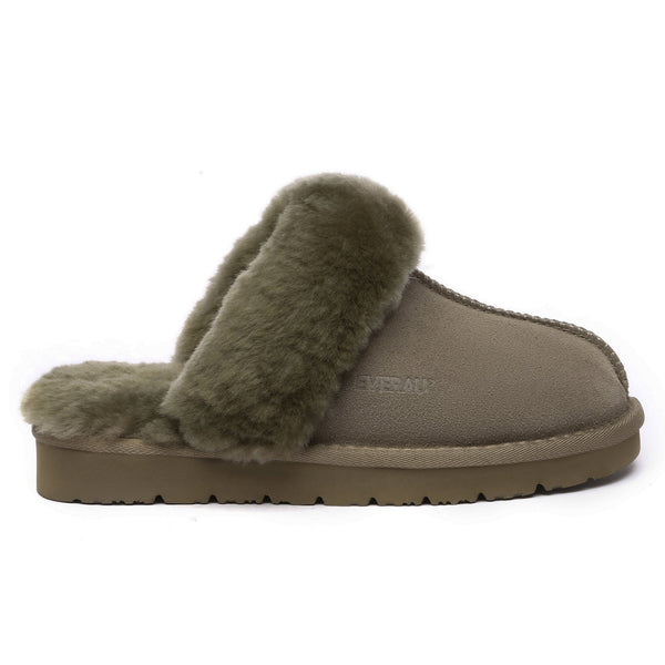 Muffin Sheepskin Winter Slippers