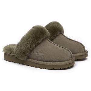 Muffin Sheepskin Winter Slippers