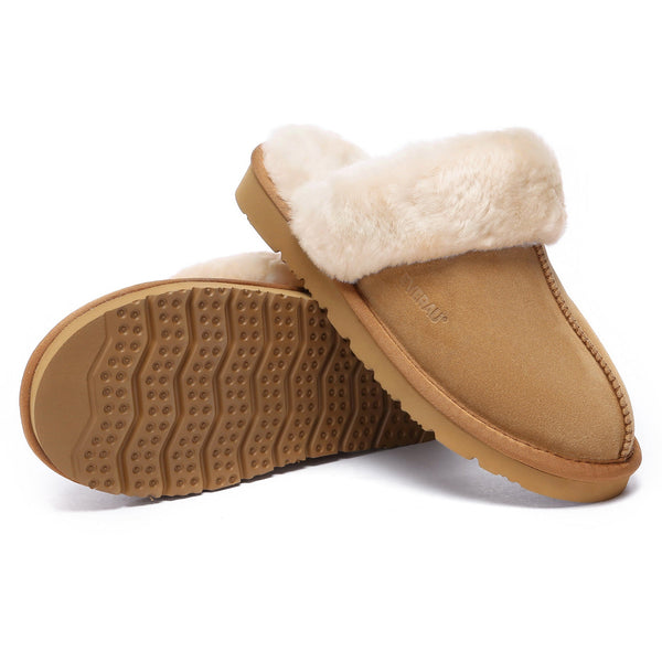 Muffin Sheepskin Winter Slippers