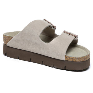 Sandalford Birkie Platform Slides - Snuggyz