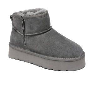 Merino Ultra Mini Zipper Platform UGG Boots