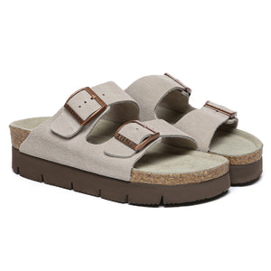 Sandalford Birkie Platform Slides - Snuggyz