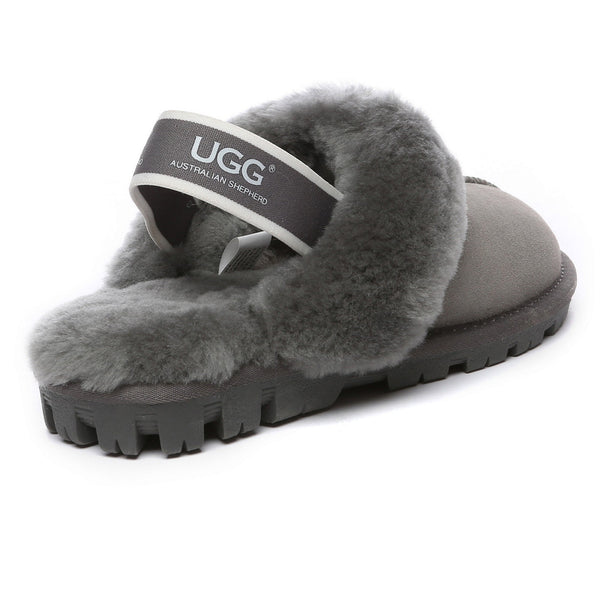 Slingback Premium Anti-Slip UGG Slippers