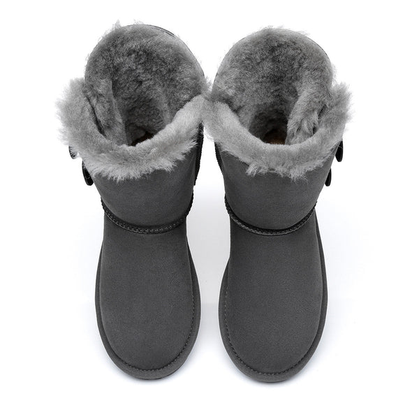 Short Twin Button Women UGG Boots