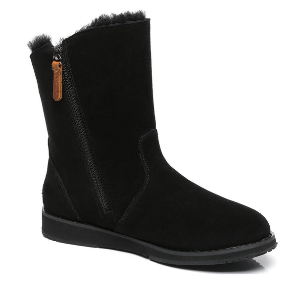 UGG Karina Women Inner Zipper Short Boots