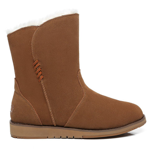 UGG Karina Women Inner Zipper Short Boots