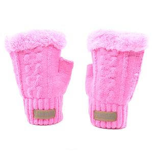 Snuggyz® Ultra Plush Fingerless Gloves