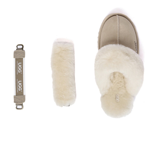 Dua Straps UGG Platform Slippers