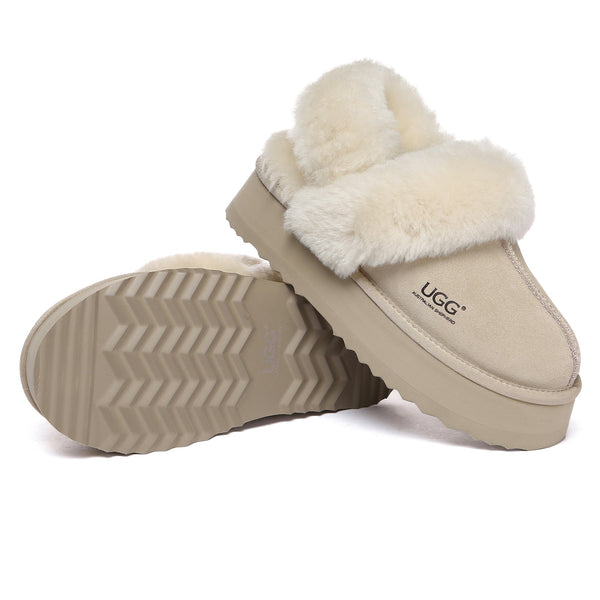 Dua Straps UGG Platform Slippers