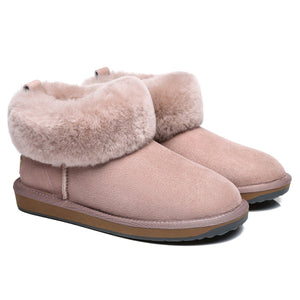 UGG Fluffy Collar Boots