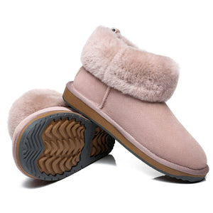 UGG Fluffy Collar Boots