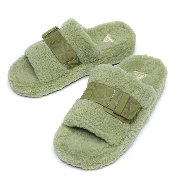 UGG Georgie Sheepskin Wool Slides