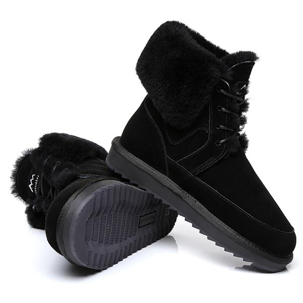 Winter Fashion Lace-Up Boots